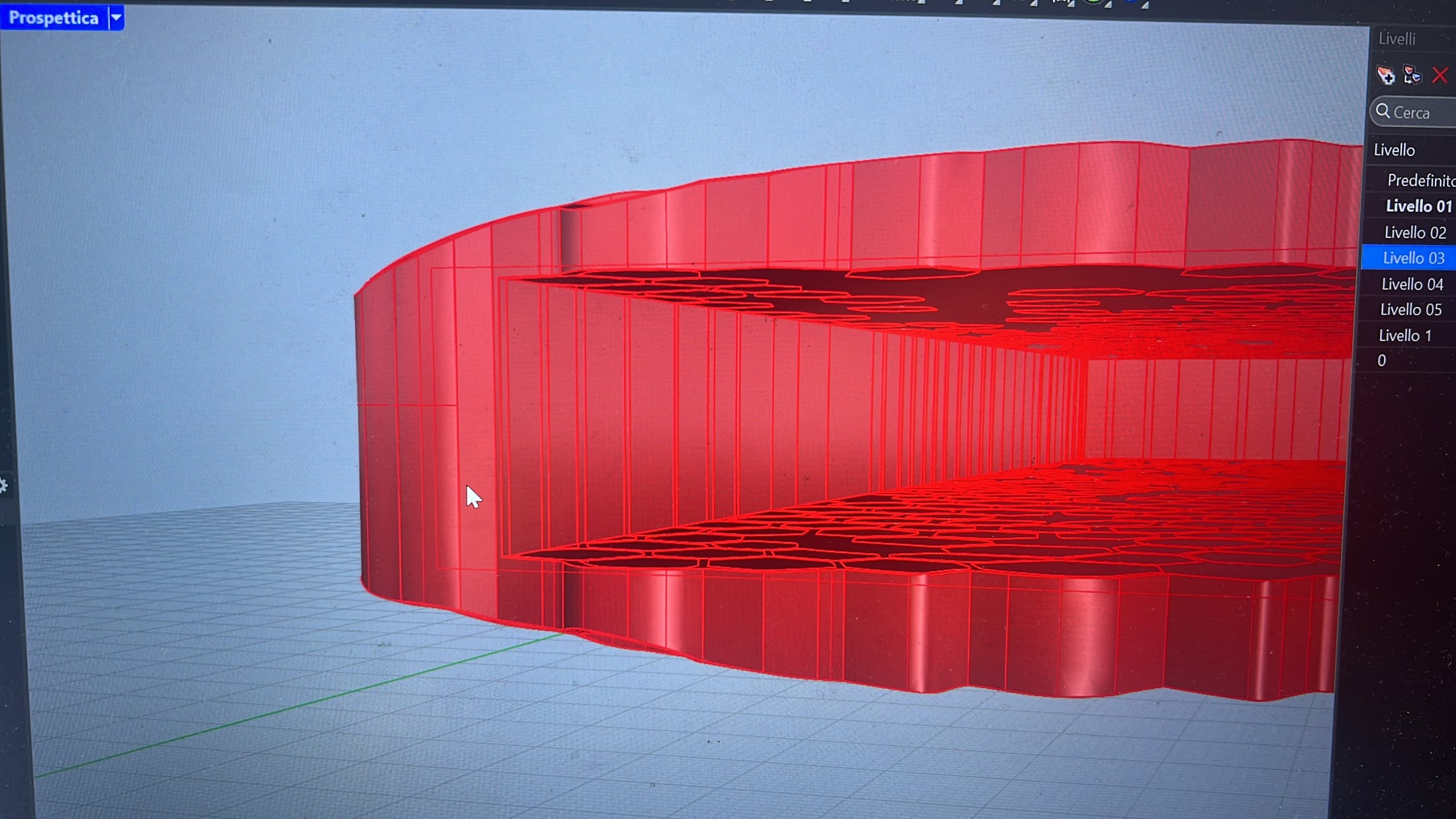 The 3D model translates beehive, opening, and protection into a printable form.