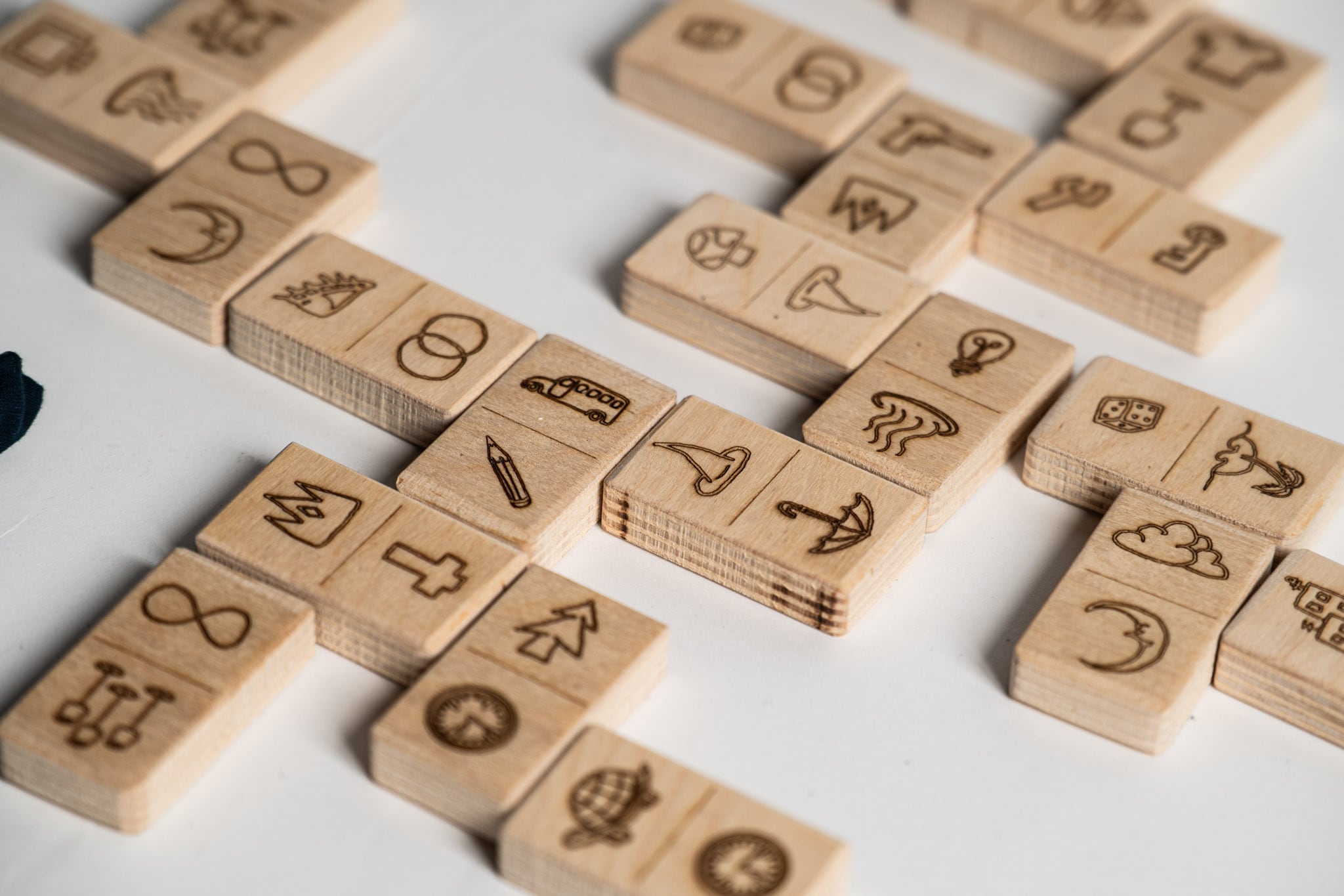 Connections between symbols make mental association physical.