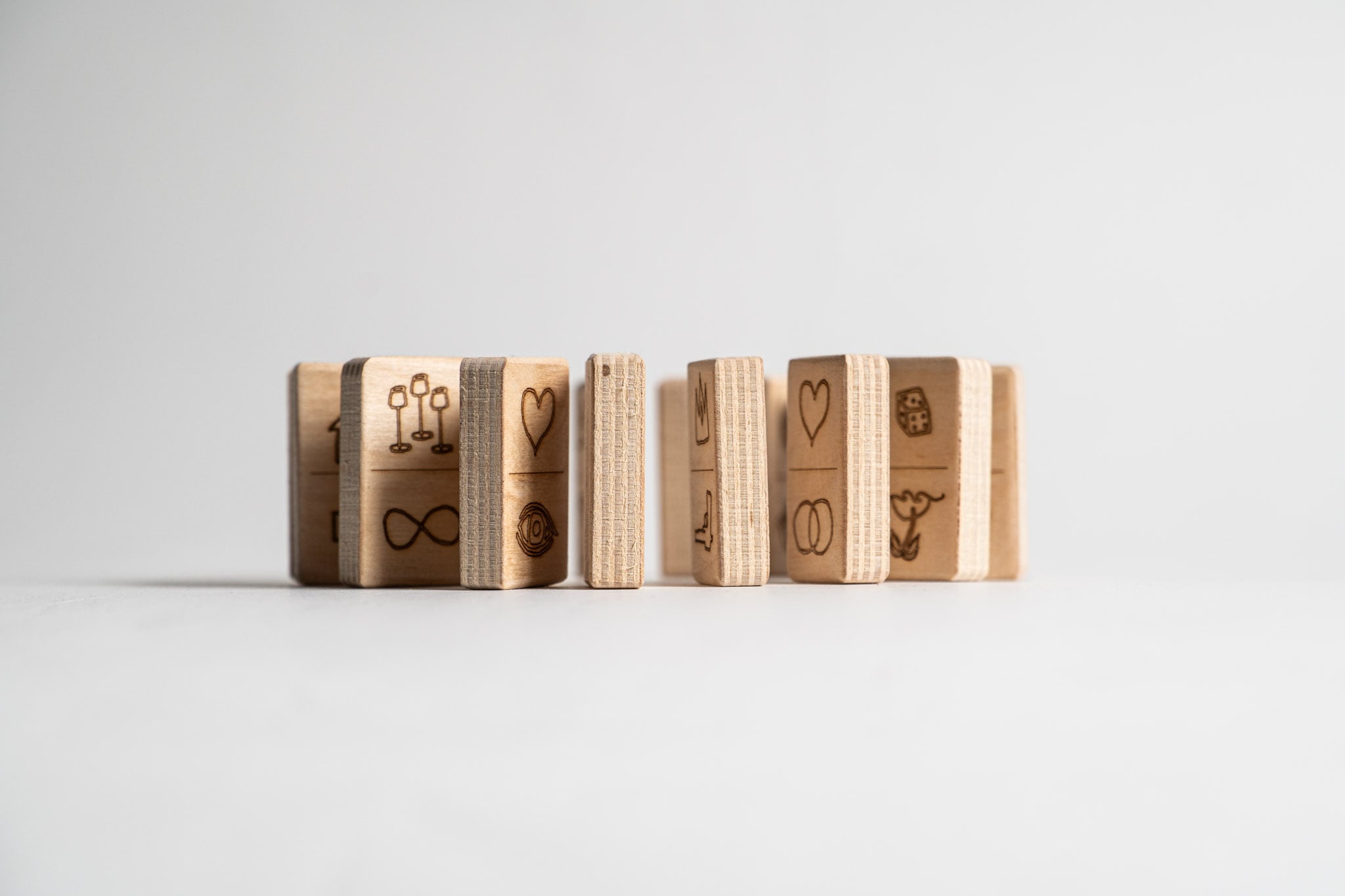 The arrangement of tiles makes form, rhythm, and group interpretation readable.